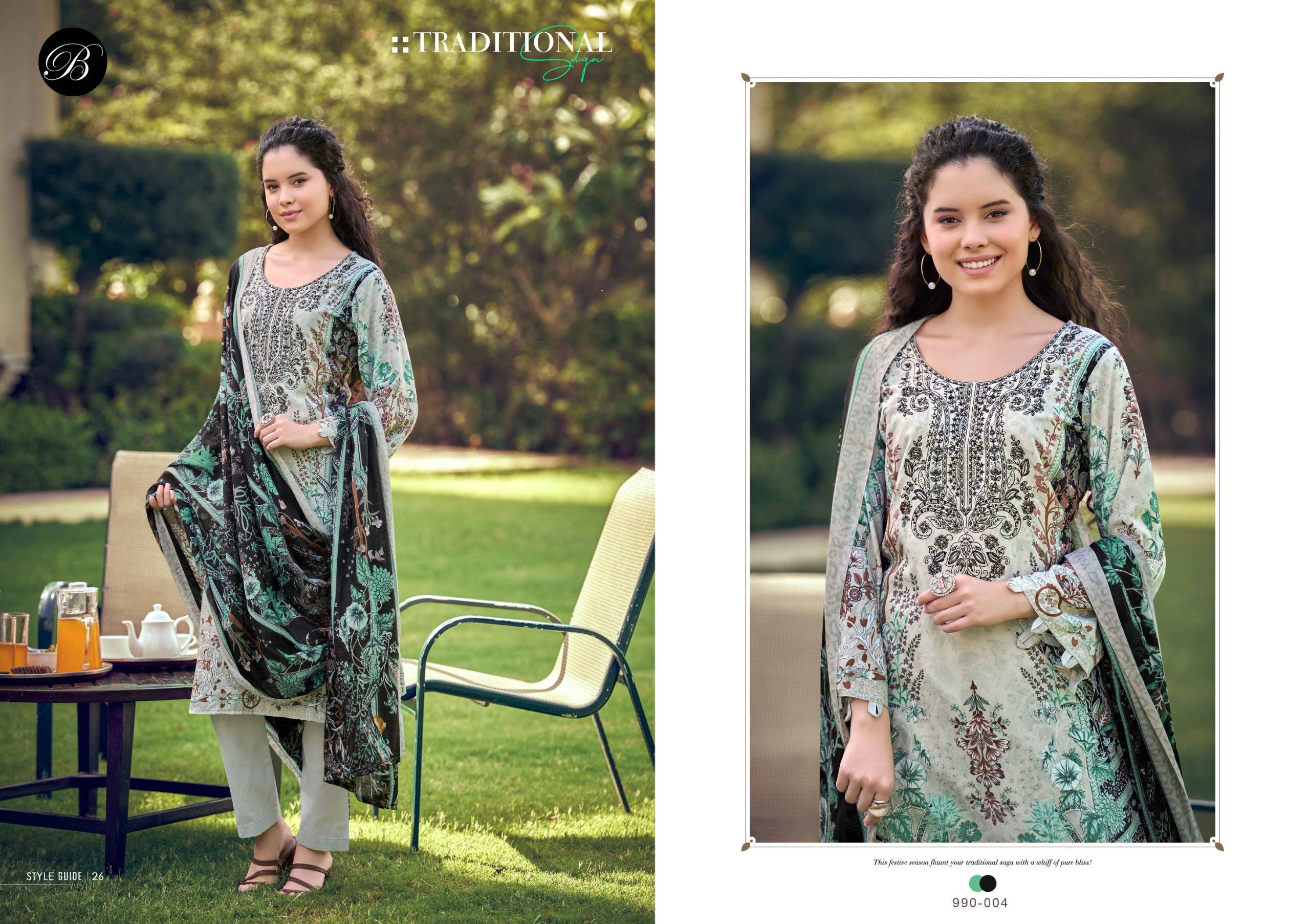 NAIRA VOL-149 By BelliZa DesigNer StuDio 01 To 08 Series Beautiful Pakistani Suits Colorful Stylish Fancy Casual Wear & Ethnic Wear Cotton Embroidered Dresses At Wholesale Price